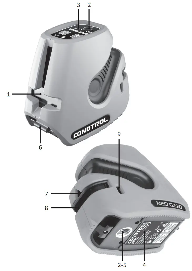 CONDTROL NEO G220 Cross Line Laser Level - CONDTROL NEO G220