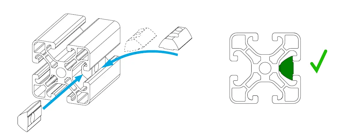 MONSTER Angle Mounting Bracket 0-45° Instruction fig 1