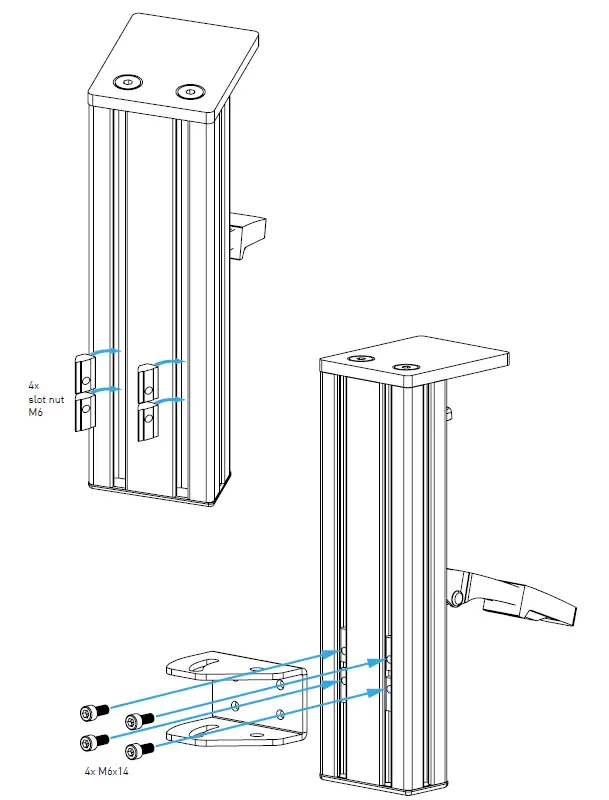 MONSTER Angle Mounting Bracket 0-45° Instruction fig 11