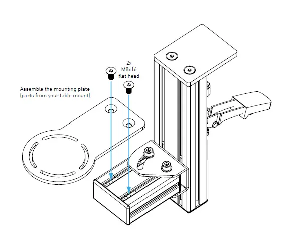 MONSTER Angle Mounting Bracket 0-45° Instruction fig 13