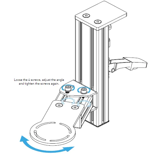MONSTER Angle Mounting Bracket 0-45° Instruction fig 14