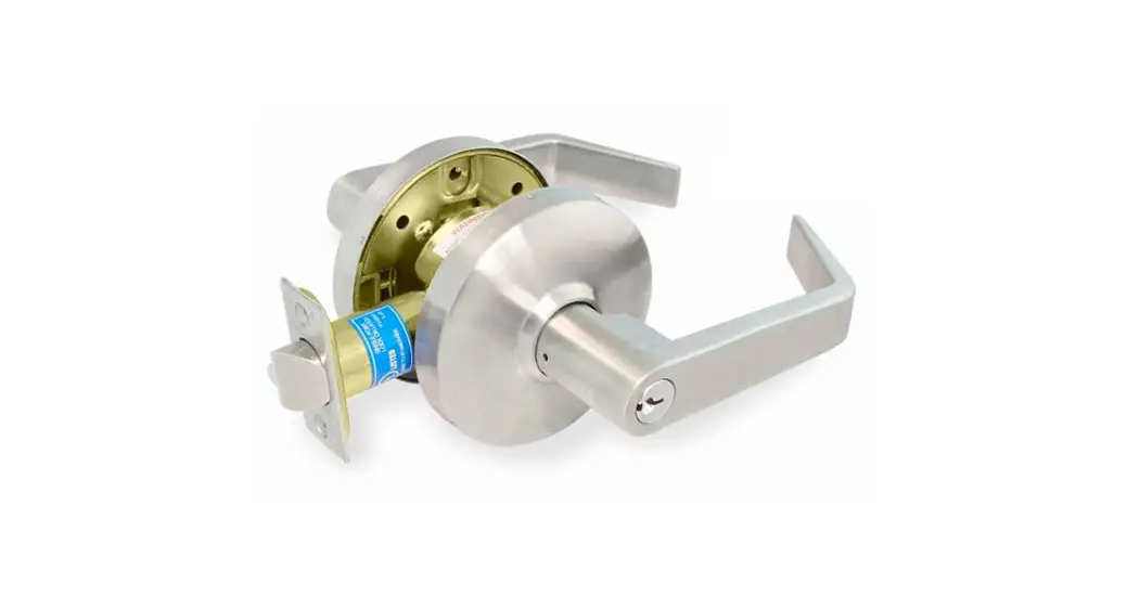 Cal-royal Cgn05 Storeroom Lever Lock Instruction Manual