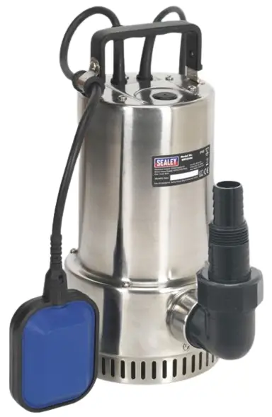 SEALEY WPS250A Automatic Stainless Submersible Clean Water Pump
