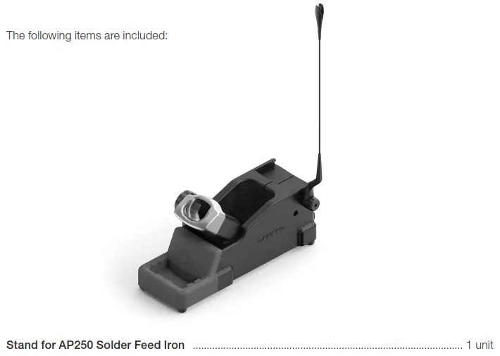 JBC APS Stand for AP250 Solder Feed Iron - tran