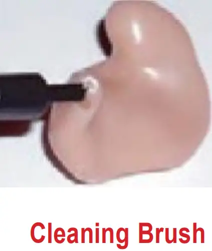 Lucid Custom ITC Hearing Aid - CLEANING