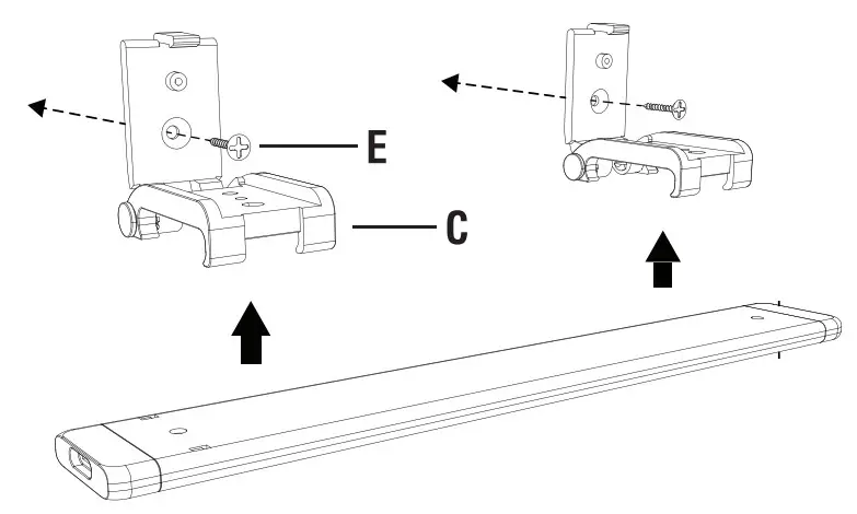 Commerical Electric 1005730702 2 Bar LED Under Cabinet Light - Fig 5