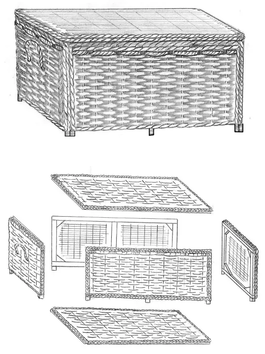 MAINE HOME M500401 Key Largo Coffee Table - Fig 1