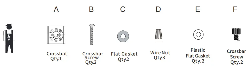 Inowel 18511 Outdoor LED Wall Light - Fig 1