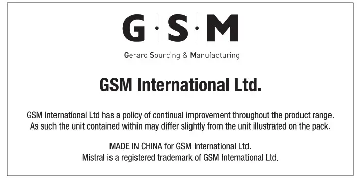 MCP2868 Mistral Breakfast Pack Matte Black - gsm