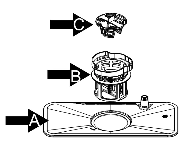 EVERDURE DWC066WE 55cm White 6 Place Settings Free Standing Dishwasher fig 8