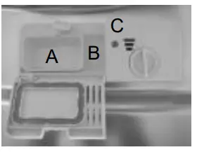 EVERDURE DWC066WE 55cm White 6 Place Settings Free Standing Dishwasher fig11