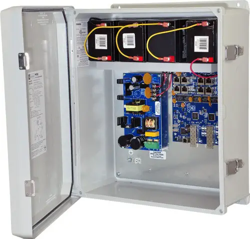 Altronix Netway NetWaySP8L Series Ethernet Over Fiber PoE+ Switch