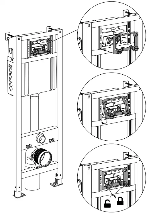 cersanit Aqua Smart M40 Wall Hung Toilet - fig 19