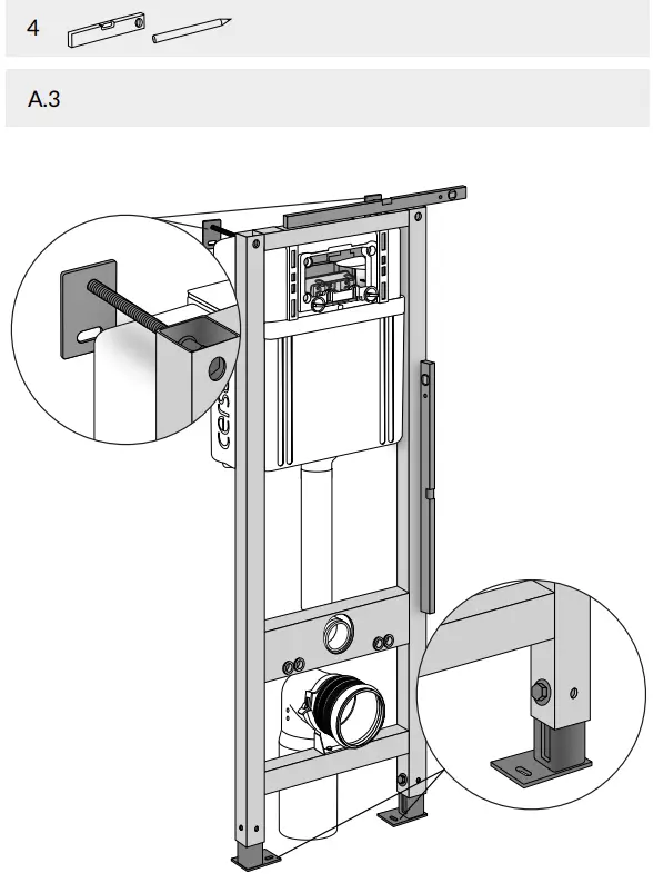 cersanit Aqua Smart M40 Wall Hung Toilet - fig 8