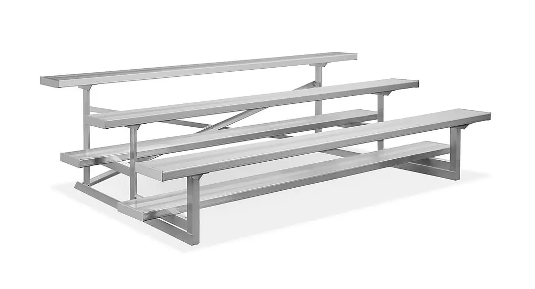 Uline Aluminum Bleacher Mounting Hardware For Grass User Guide