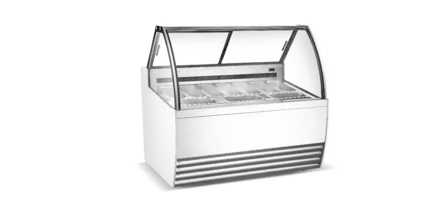 Adexa Dw7r Professional Gelato And Ice Cream Serving Display Counter 7 Tubs Instruction Manual