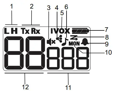 MOTOROLA XT185 Two Way Radio - High or Low Power