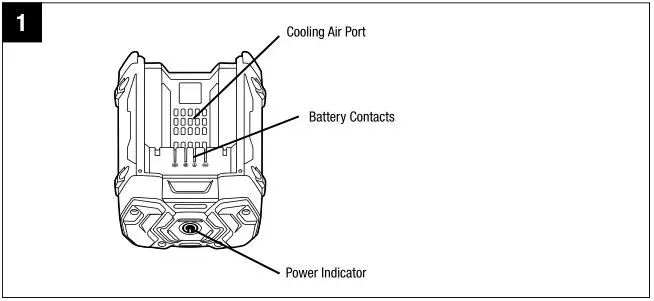EGO BA1120 Power Battery - Fig. 1