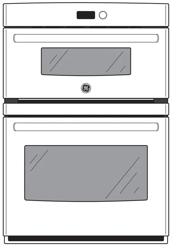 JT3800DH 30 Inch Combination Double Wall Oven