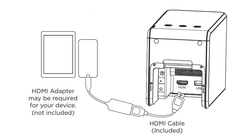 Miroir M189 HD Portable Projector-3