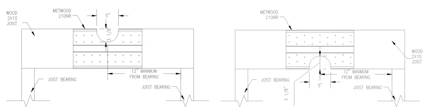Skyline Brands 28NR Joist Reinforcer fig 1