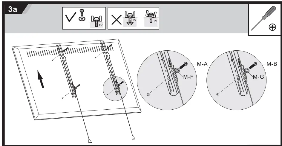 MONOPRICE-43208-Slimselect-Series-Low-Profile-ExtraWide-Fixed-Tv-Wall-Mount-Bracket-4