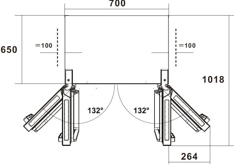 Adexa AXF498W Refrigerator 02