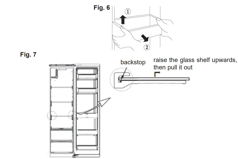 living co HC-689WEBG 532L Side by Side Fridge-Freezer-FIG10