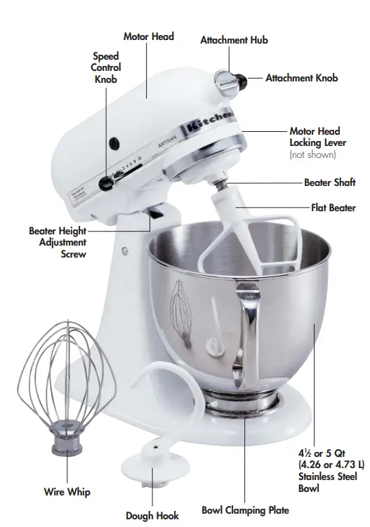 KitchenAid KSM150PSCU Artisan Series-PRODUCT