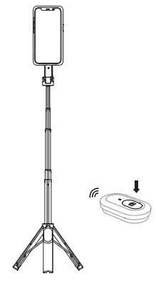 Lumicall--AL08-Selfie-Stick-and-Tripod-FIG-9