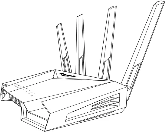 ASUS TUF-AX3000 V2 TUF Gaming AX3000 V2 Dual Band WiFi 6 Router-fig1