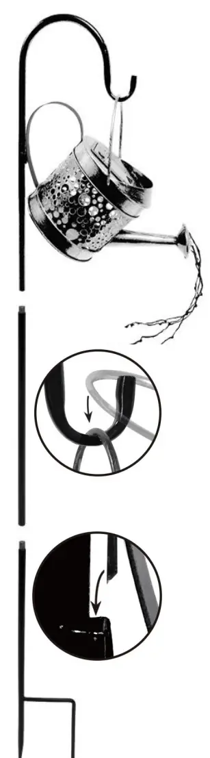 GAINSBOROUGH H309 Solar Cascading Watering Can