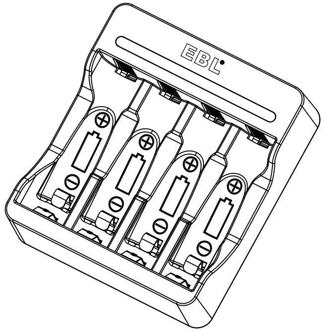 EBL Smart Lithium Ion Battery ChargerEBL Smart Lithium Ion Battery Charger