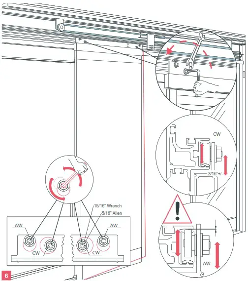 dormakaba ESA500 Fixed Sidelite all Glass Automatic Sliding Door with ESA II Controller - Vertical Alignment for SX panel