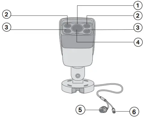 tp link VIGI C330 Outdoor Full Color Bullet Network Camera - Appearance