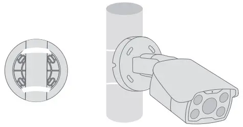 tp link VIGI C330 Outdoor Full Color Bullet Network Camera - Mount Camera 2