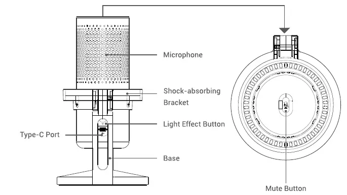 Godox EM68 RGB USB Microphone 01