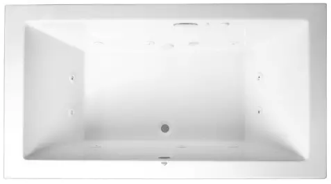 Laurel Mountain 6636FWA064 FARRELL 1 66 Inch x 36 Inch Acrylic Combo Bath