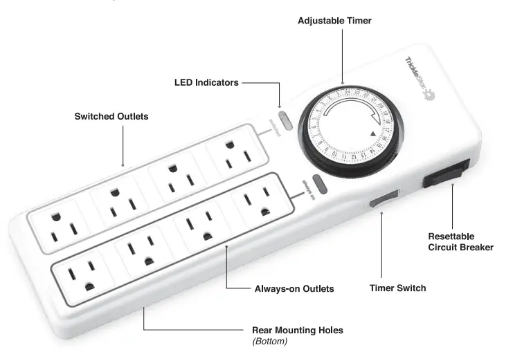 TrickleStar-TS1304-8-Outlet-Timer-Power-Strip-fig-2