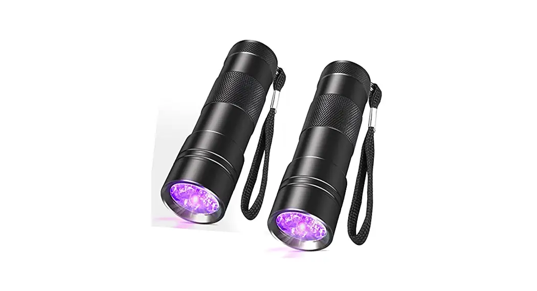 Consciot 12 Leds Uv Flashlight Pet Urine Stains And Bed Bugs Detector User Manual