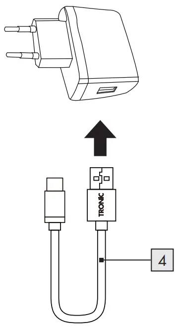 TRONIC TPB 20000 A1 Power Bank Batterie Externe fig 1