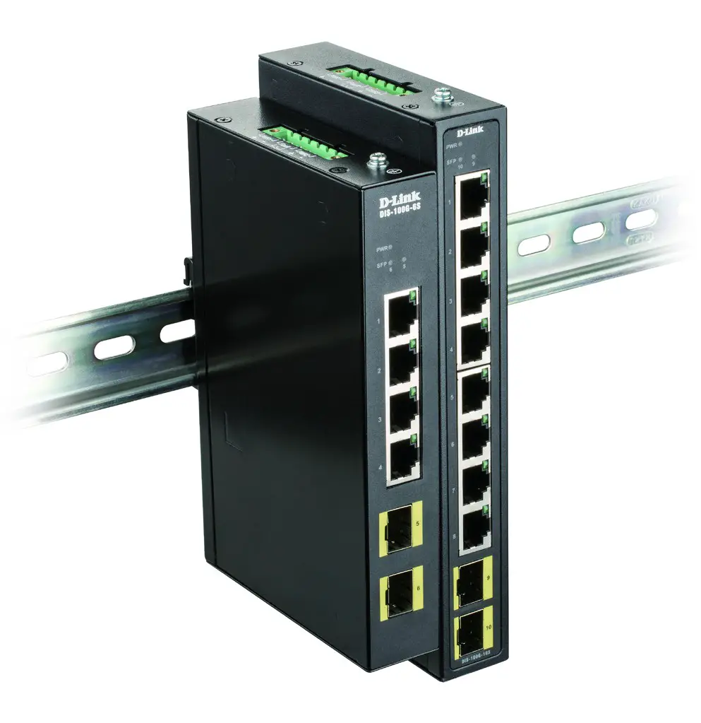 D-Link Gigabit Industrial Unmanaged Switches - Cover