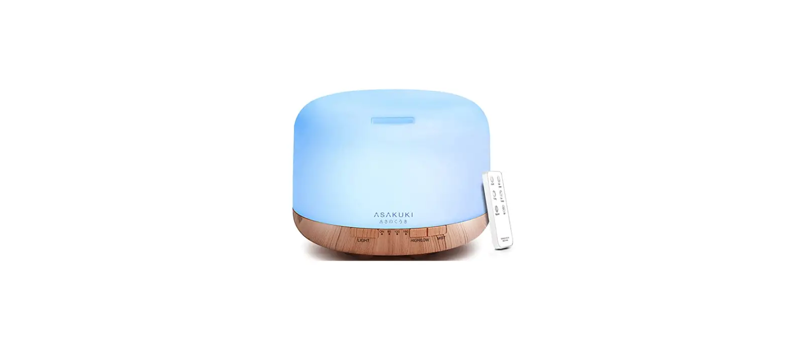 Asakuki Premium Essential Oil Diffuser User Guide