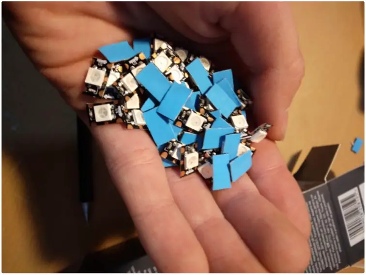 instructables Arduino LED Matrix Display - Figure 10