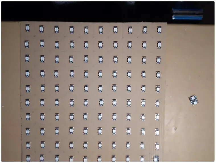 instructables Arduino LED Matrix Display - Figure 12