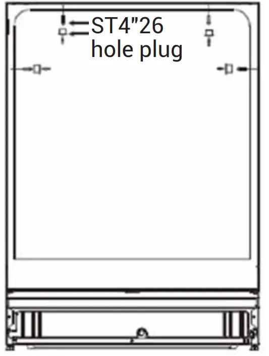 Mueller DW-2400 24 Inch Built In Dishwasher - fig 11