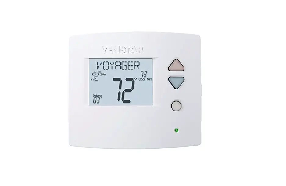Venstar T3900 Digital Thermostat Quick Setup Guide