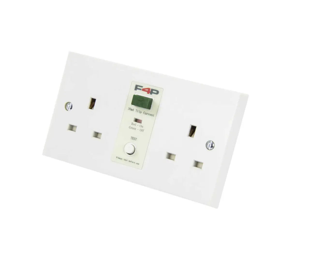 F4p Wpt13arcds/p 13a Safety Rcd Twin Socket Instruction Manual