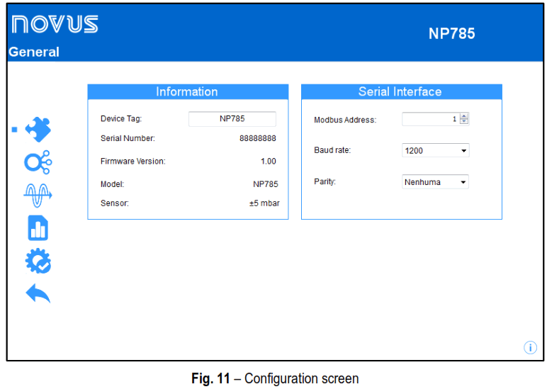 NOVUS NP785 Ultra Low Differential Pressure Transmitter - fig 18