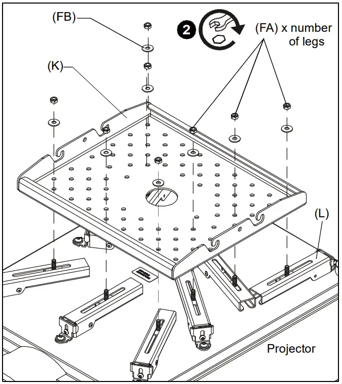 Installing HBU Bracket